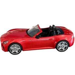 Bruder Roadster Red Convertible Toy Car. Collectible. Made in Germany.